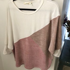Sweater—worn once, quarter sleeves